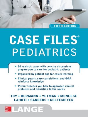 cover image of Case Files Pediatrics